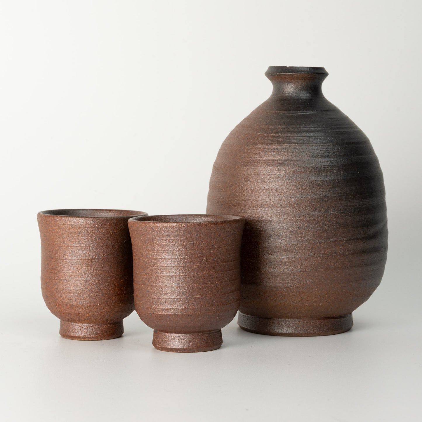 Shigaraki Ware Sake Set